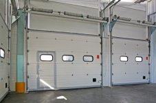 Промышленные секционные ворота ш=3000 в=2500мм