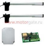Комплект линейных приводов Faac 412 KIT для распашных ворот