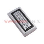 Антивандальная кодовая клавиатура Keycode со встроенным считывателем карт